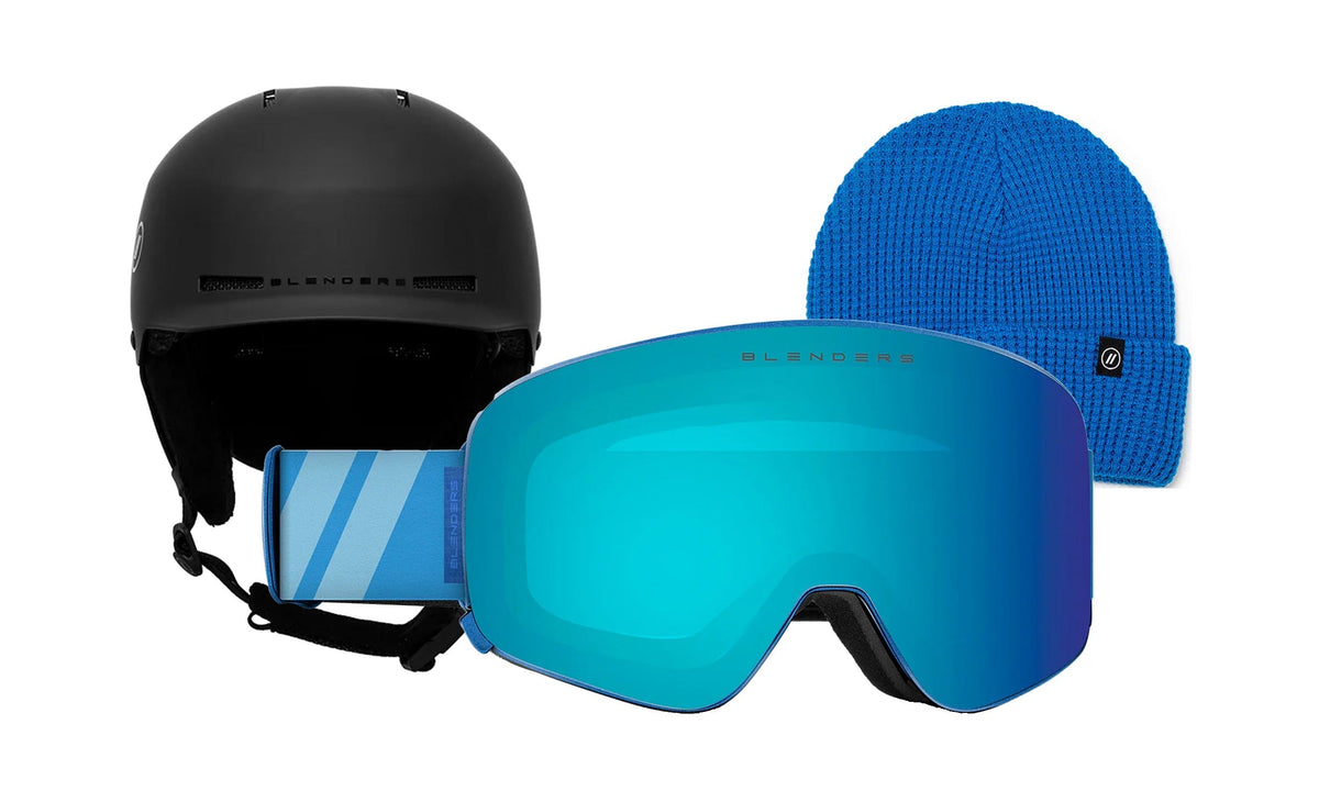 Aura | Blue Horizon - Chip MIPS Black - Azure Beanie