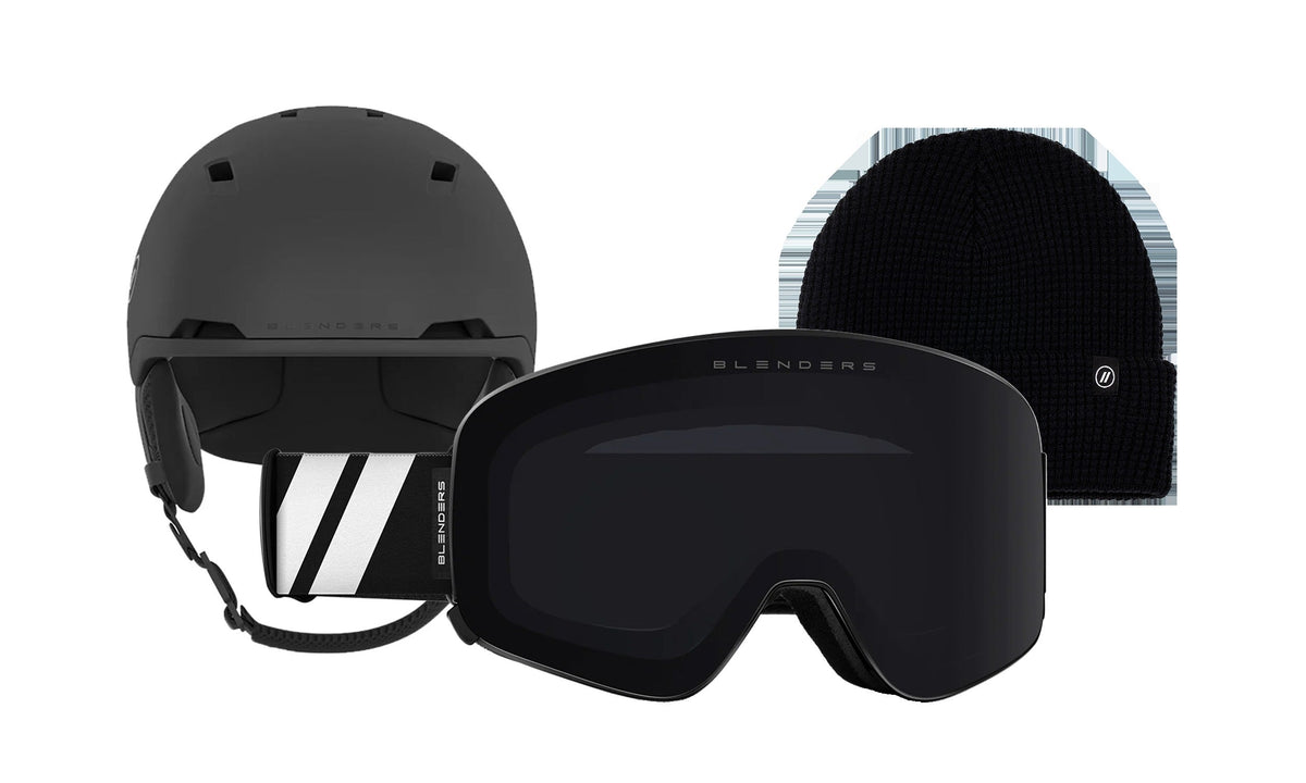 Aura | Gemini II - Dome MIPS Black - Black Beanie